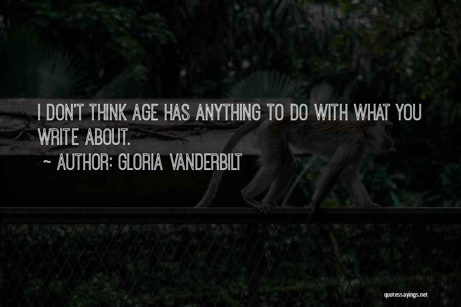 Gloria Vanderbilt Quotes 297050