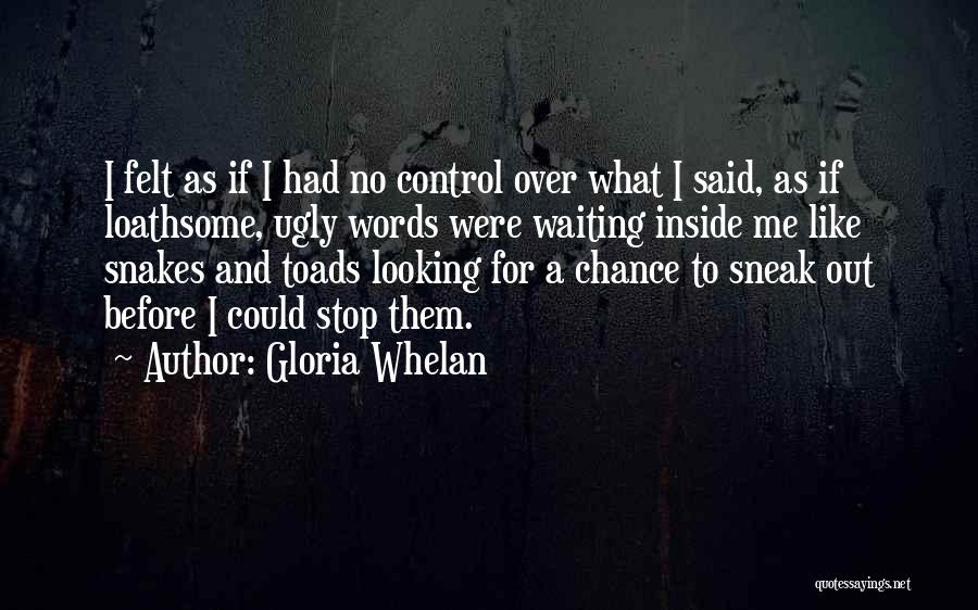 Gloria Whelan Quotes 1328250