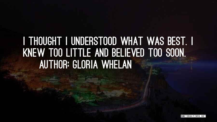 Gloria Whelan Quotes 978804