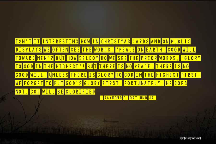 Glorified G Quotes By Raymond C. Ortlund Jr. Glorified G Quotes By Raymond C. Ortlund Jr.