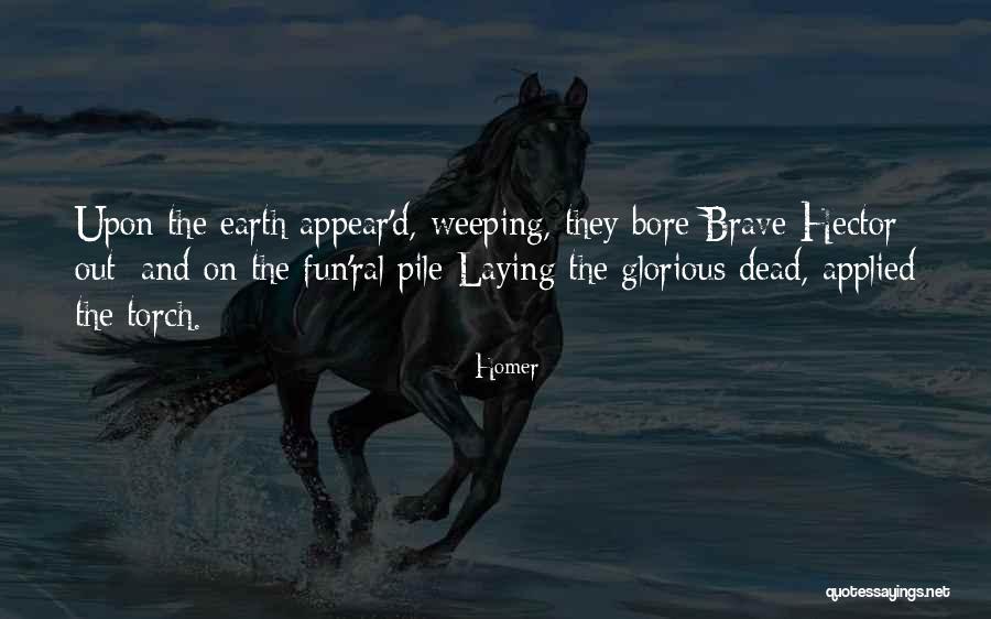 Glorious Dead Quotes By Homer Glorious Dead Quotes By Homer