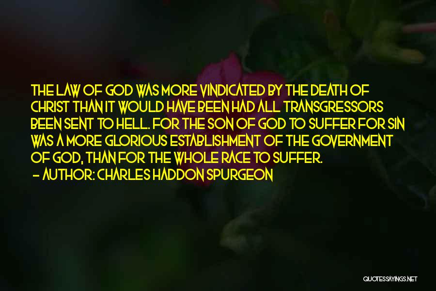 Glorious Death Quotes By Charles Haddon Spurgeon