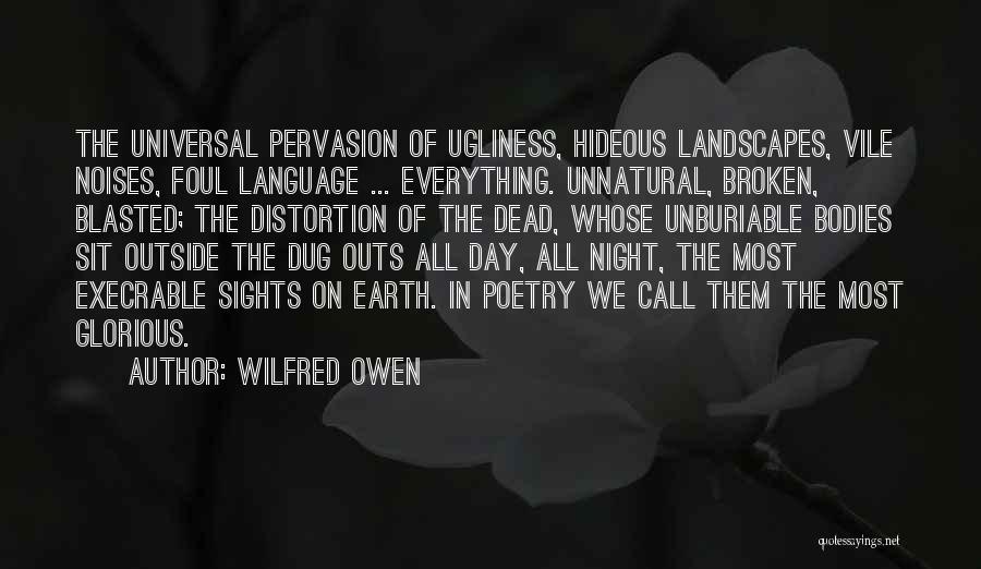 Glorious Death Quotes By Wilfred Owen