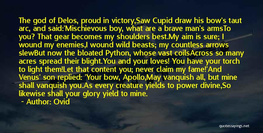 Glory And Fame Quotes By Ovid