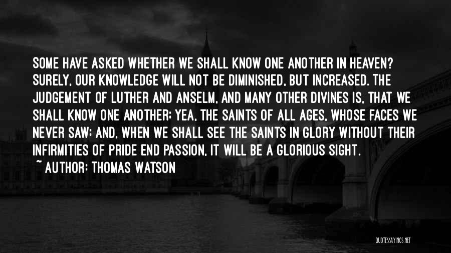 Glory And Pride Quotes By Thomas Watson