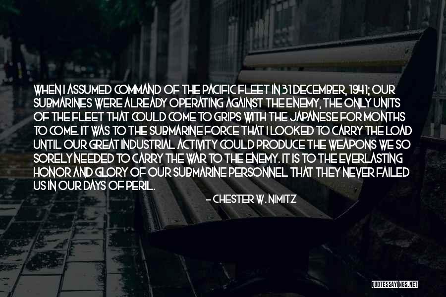 Glory Days Quotes By Chester W. Nimitz Glory Days Quotes By Chester W. Nimitz