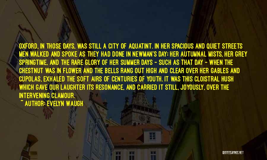 Glory Days Quotes By Evelyn Waugh