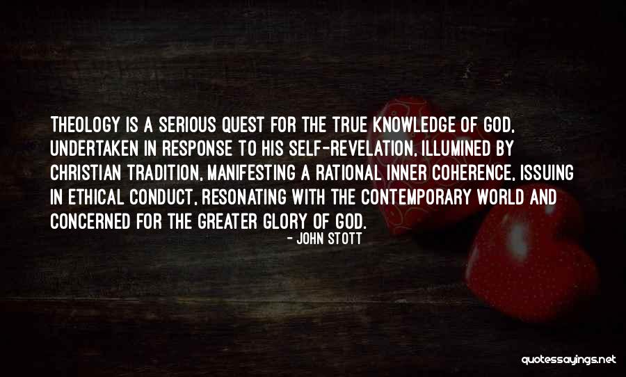 Glory Of The World Quotes By John Stott Glory Of The World Quotes By John Stott