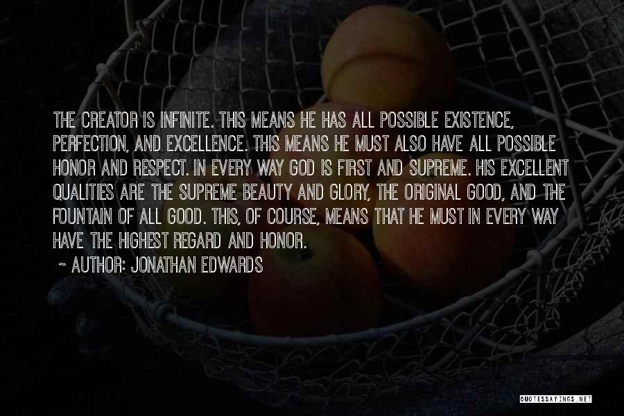 Glory To God In The Highest Quotes By Jonathan Edwards