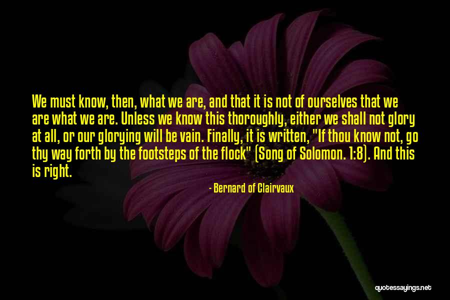 Glorying Quotes By Bernard Of Clairvaux Glorying Quotes By Bernard Of Clairvaux