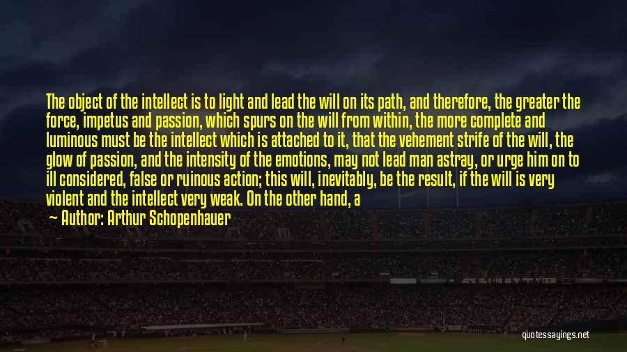 Glow Light Quotes By Arthur Schopenhauer