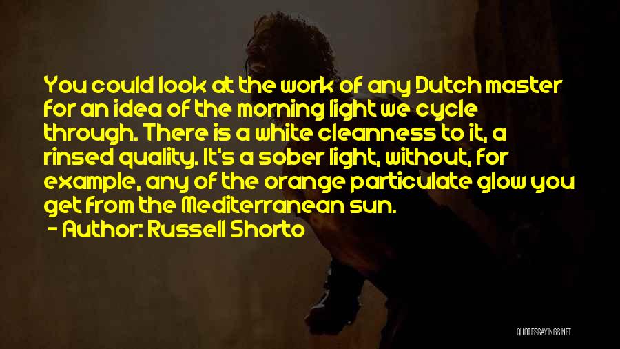 Glow Light Quotes By Russell Shorto