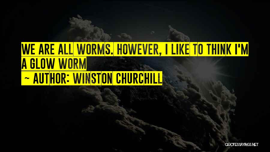 Glow Quotes By Winston Churchill