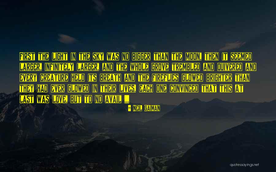 Glowed Light Quotes By Neil Gaiman Glowed Light Quotes By Neil Gaiman