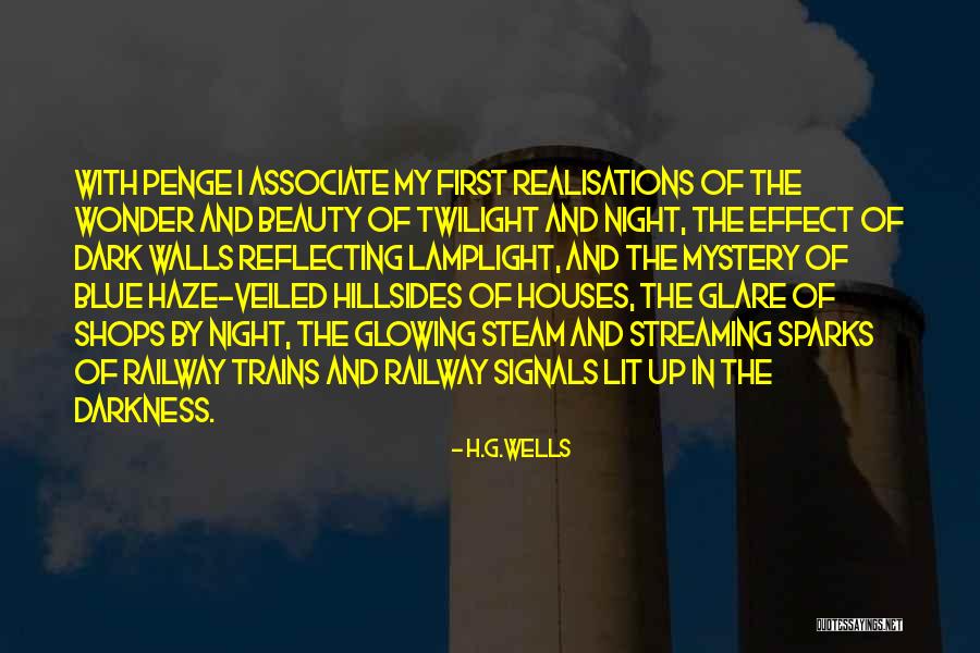 Glowing Beauty Quotes By H.G.Wells Glowing Beauty Quotes By H.G.Wells