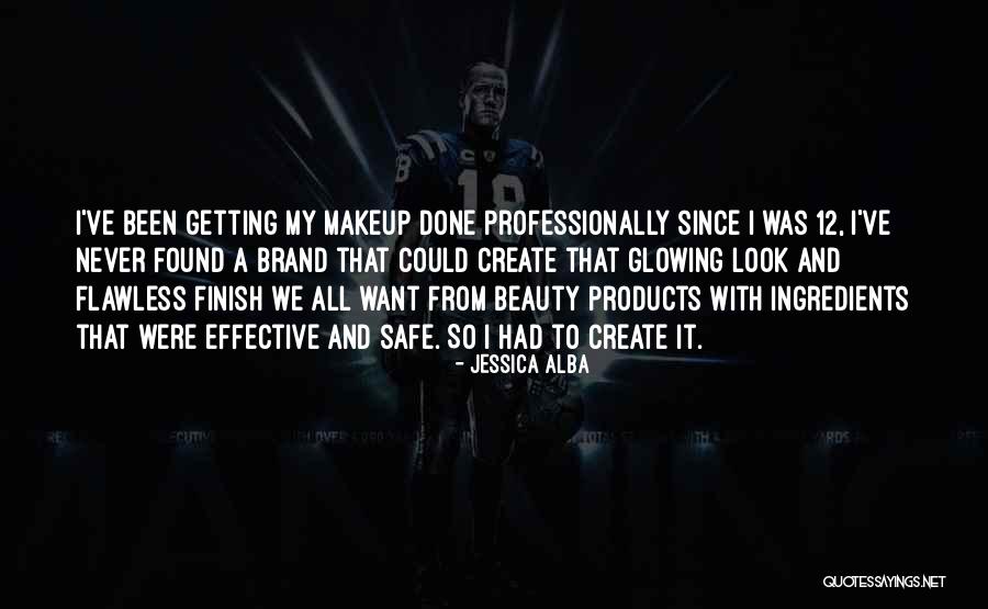 Glowing Beauty Quotes By Jessica Alba