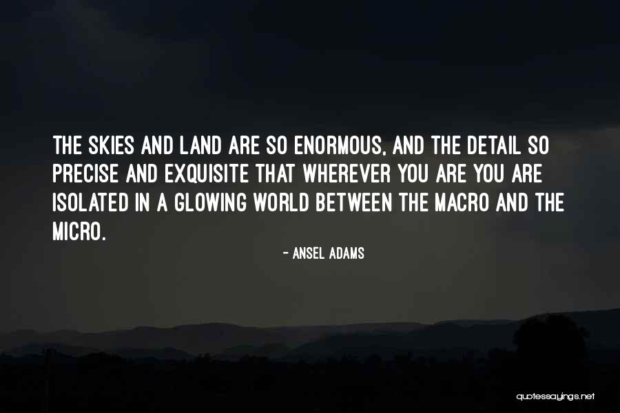 Glowing Quotes By Ansel Adams