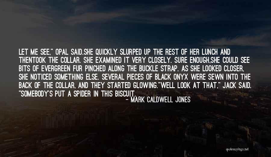 Glowing Quotes By Mark Caldwell Jones