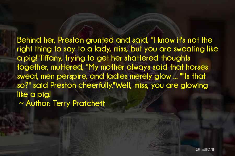 Glowing Quotes By Terry Pratchett