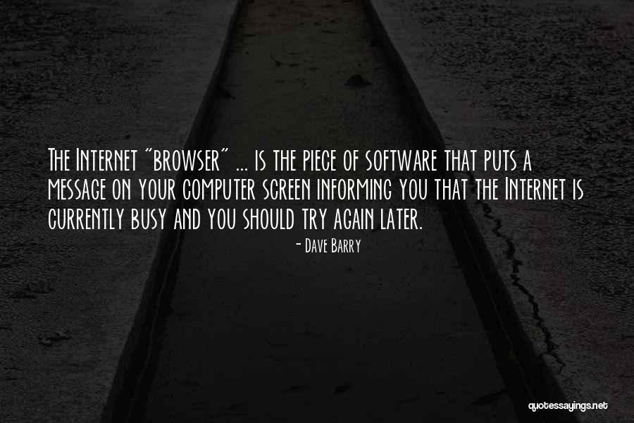 Glupe Fore Quotes By Dave Barry Glupe Fore Quotes By Dave Barry