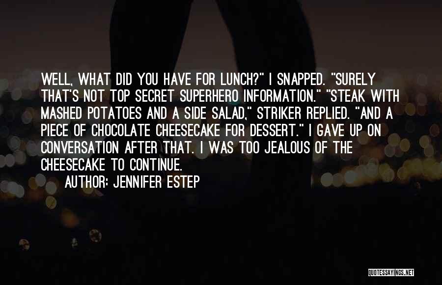 Gluttony Quotes By Jennifer Estep