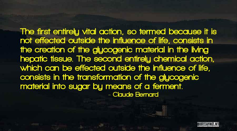 Glycogenic Quotes By Claude Bernard Glycogenic Quotes By Claude Bernard