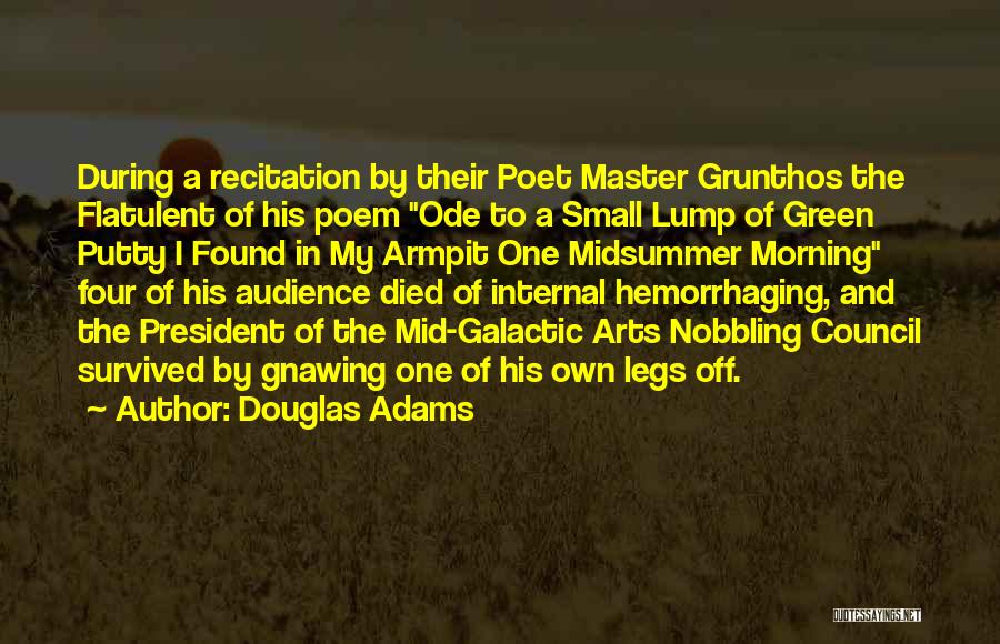 Gnawing Quotes By Douglas Adams