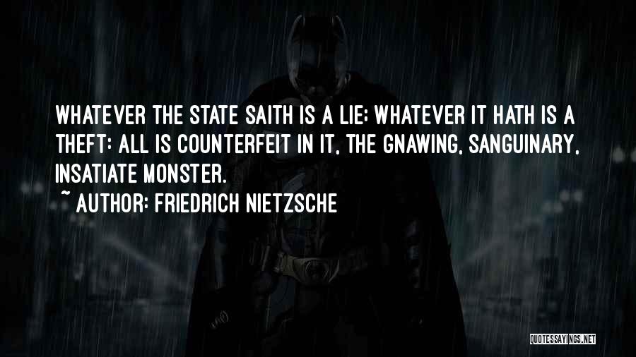Gnawing Quotes By Friedrich Nietzsche