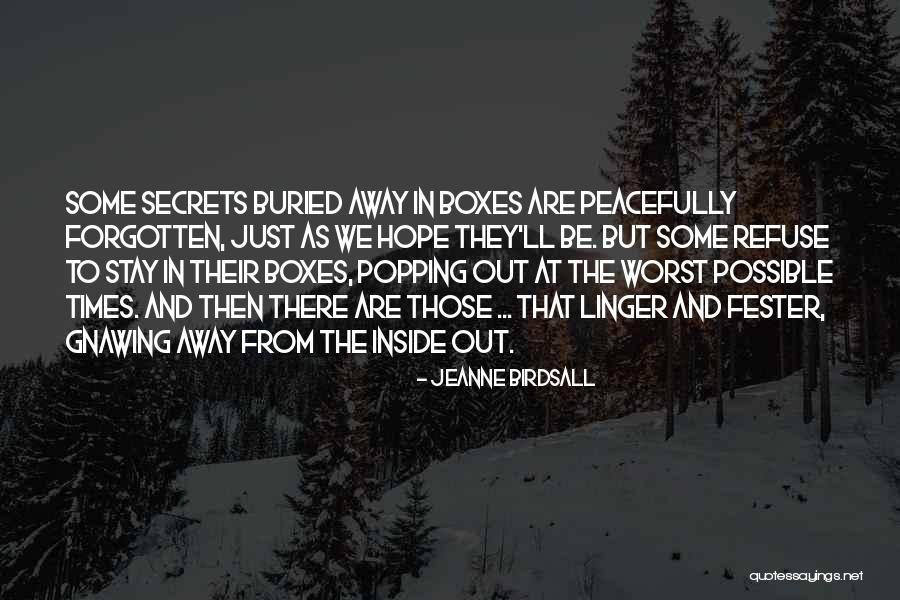 Gnawing Quotes By Jeanne Birdsall