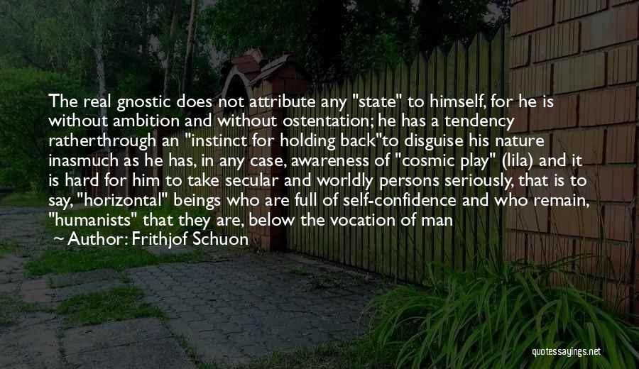 Gnostic Quotes By Frithjof Schuon