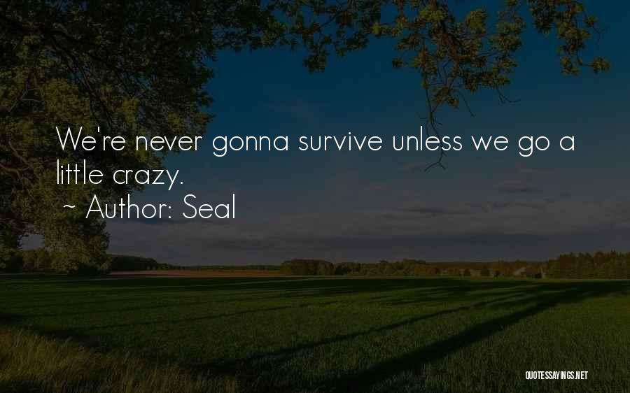 Go A Little Crazy Quotes By Seal