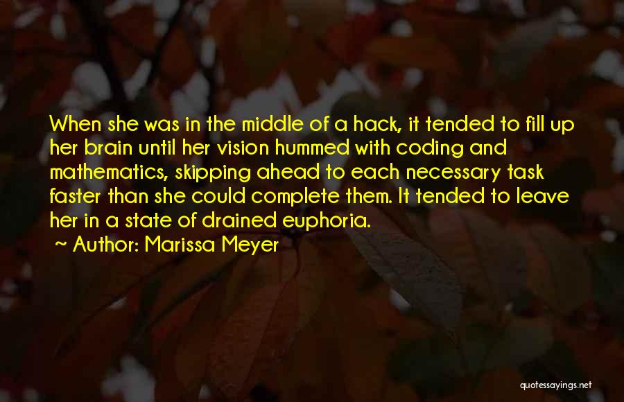 Go Ahead And Leave Quotes By Marissa Meyer