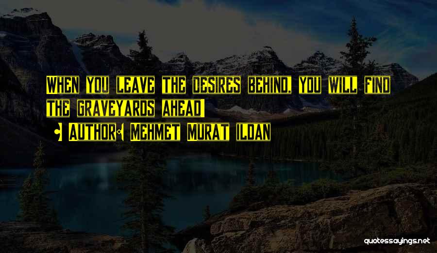 Go Ahead And Leave Quotes By Mehmet Murat Ildan