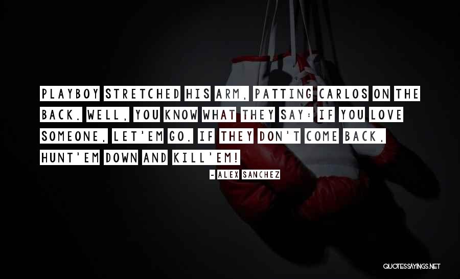 Go And Don't Come Back Quotes By Alex Sanchez Go And Don't Come Back Quotes By Alex Sanchez