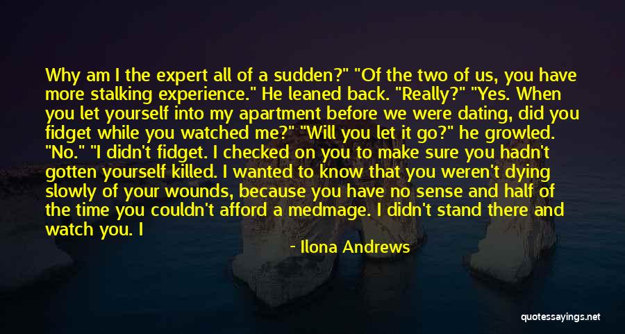 Go Back In Time Quotes By Ilona Andrews