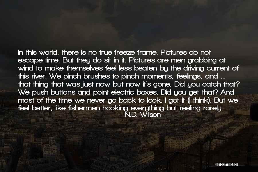 Go Back In Time Quotes By N.D. Wilson Go Back In Time Quotes By N.D. Wilson
