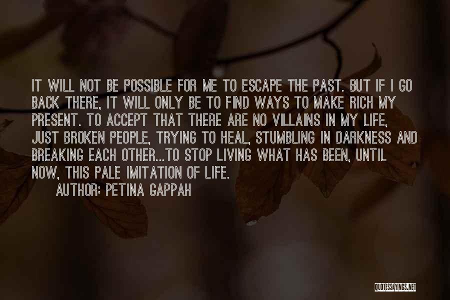 Go Back Past Quotes By Petina Gappah