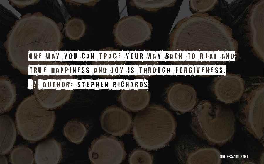 Go Back Past Quotes By Stephen Richards