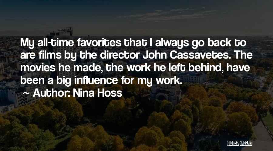 Go Back To Work Quotes By Nina Hoss