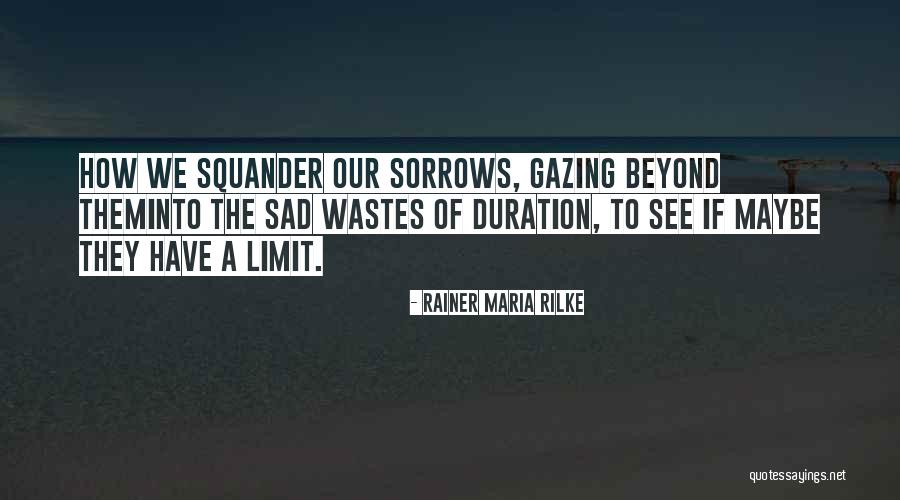 Go Beyond The Limit Quotes By Rainer Maria Rilke