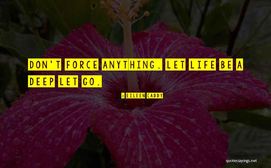 Go Deep Quotes By Eileen Caddy Go Deep Quotes By Eileen Caddy