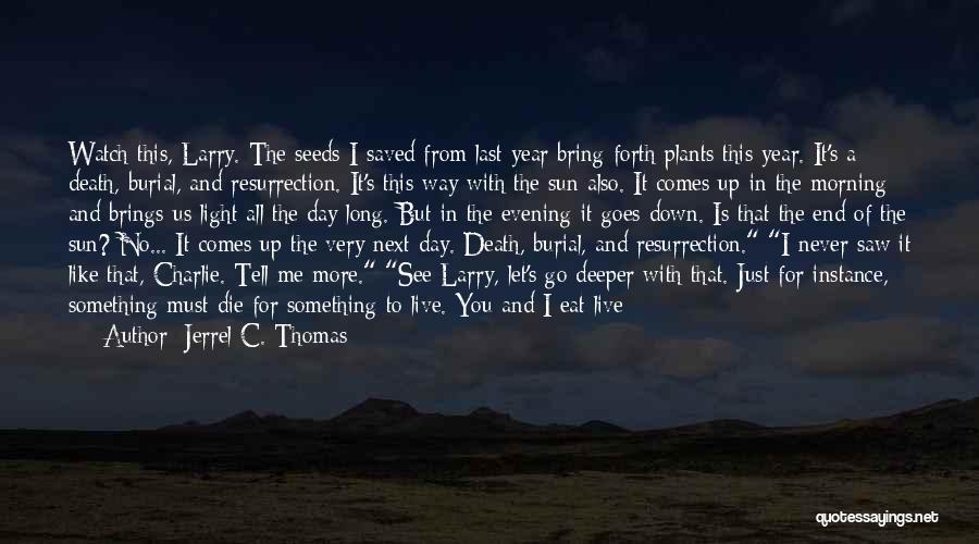 Go Deeper Quotes By Jerrel C. Thomas