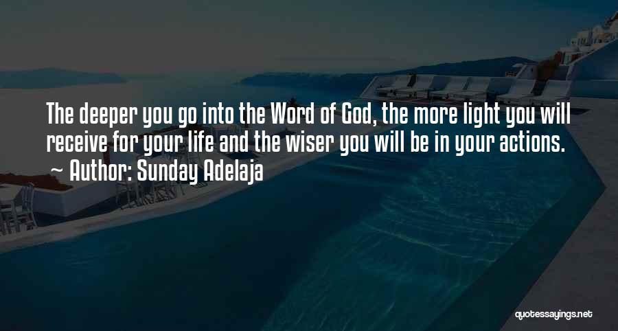 Go Deeper Quotes By Sunday Adelaja
