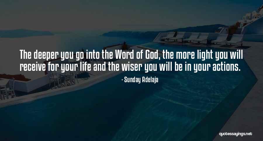 Go Deeper Quotes By Sunday Adelaja Go Deeper Quotes By Sunday Adelaja