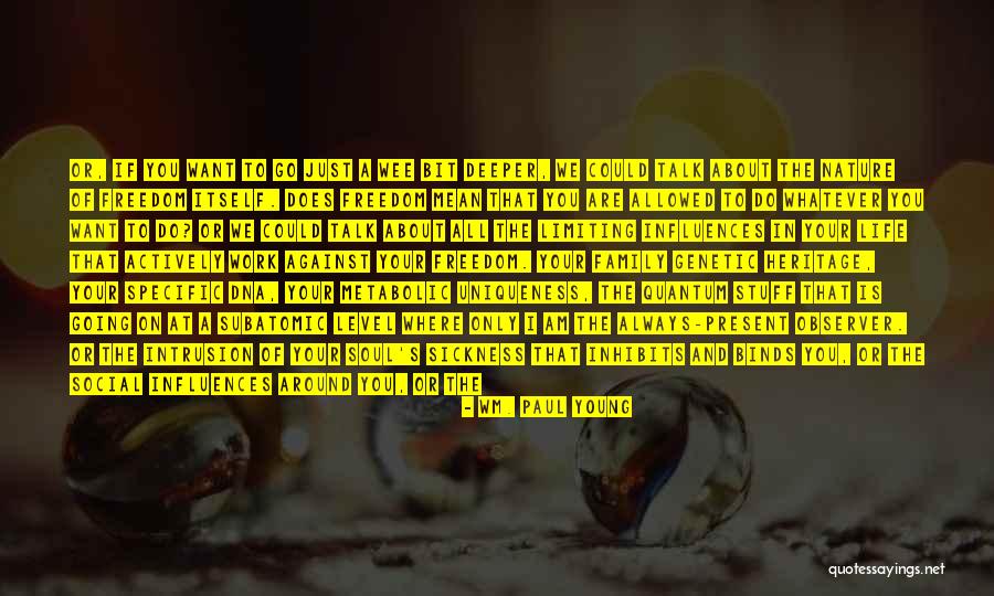 Go Deeper Quotes By Wm. Paul Young Go Deeper Quotes By Wm. Paul Young