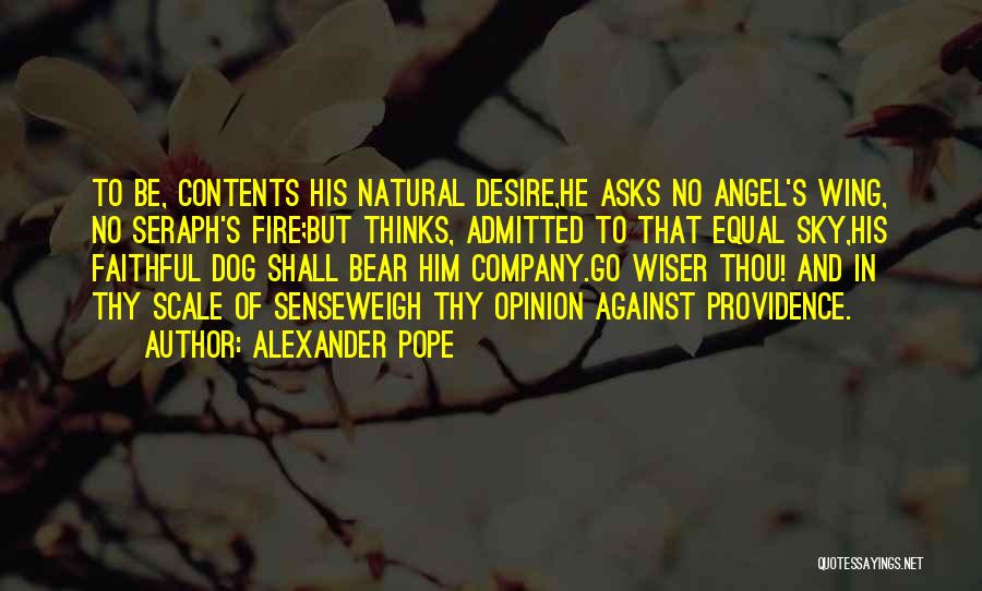 Go Dog Go Quotes By Alexander Pope