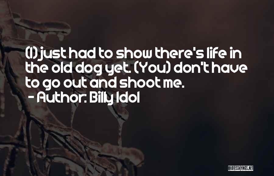 Go Dog Go Quotes By Billy Idol