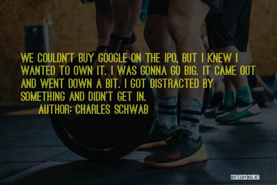 Go Down Quotes By Charles Schwab