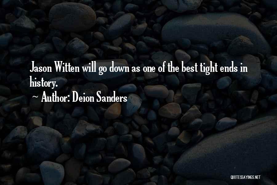 Go Down Quotes By Deion Sanders