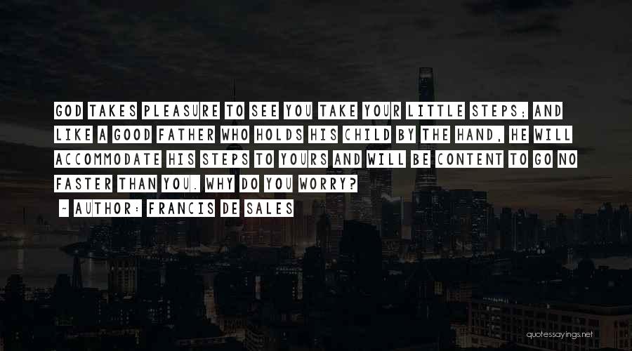 Go Faster Quotes By Francis De Sales
